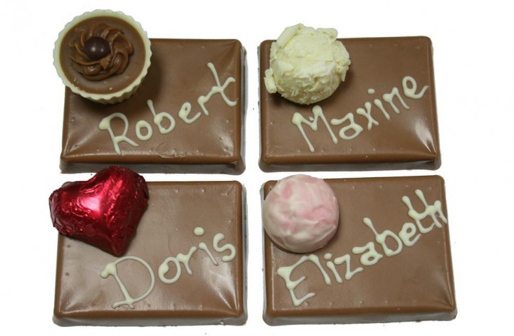 Rectangle Place Setting in Belgian Chocolate